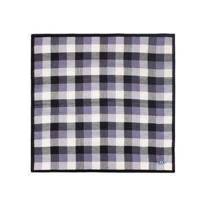 Vivienne Westwood Шелковый  шарф унисекс черно-белый