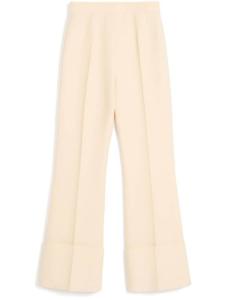 Брюки с отворотами Valentino Garavani, нейтральный цвет