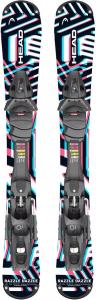 HEAD RazzleDazzle с креплениями SP 10 GW Snowblades, цвет: черный/белый, размер: 94 (316994-94), Multi