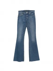 Расклешенные джинсы с пятью карманами Liu Jo, синий