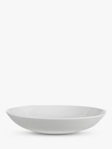 Фарфоровая тарелка для пасты Luna Fine China John Lewis, 23.5cm, Natural