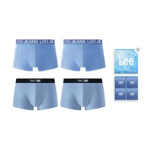 Классические трусы 101 подарочная упаковка мужские 4 шт Lee, темно-синий