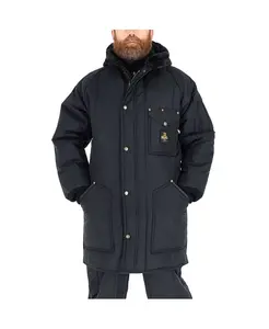 Мужская утепленная зимняя парка Iron-Tuff Ice Parka с комфортной температурой до -50°F, водоотталкивающая и ветрозащитная RefrigiWear, синий
