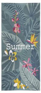 Пляжное полотенце Today aus Frottee SUMMER AMAZONIA, темно-синий