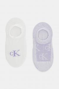 Носки 2 пары Calvin Klein Jeans, фиолетовый