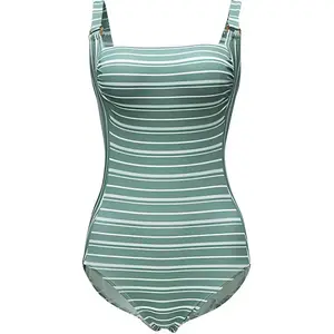 Купальник сплошной Atlantic Beach, Обсидиановый черный