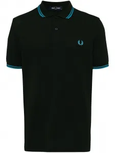 Футболка с вышитым логотипом Fred Perry, зеленый