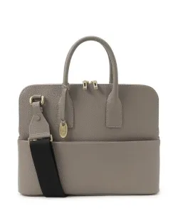 Компактные портфели с сумкой через плечо Toff&Loadstone, цвет Greige (010)