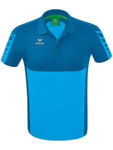 Футболка поло Six Wings Poloshirt erima, синий