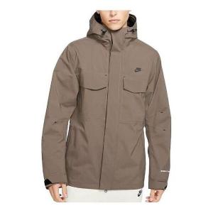 Куртка Nike Sportswear Storm-Fit ADV M65 Shell Jacket 'Ironstone', цвет ironstone/ black
