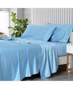 Комплект постельного белья CoolPlus из бамбукового вискозного волокна с плотностью 450 нитей Egyptian Linens, Blue