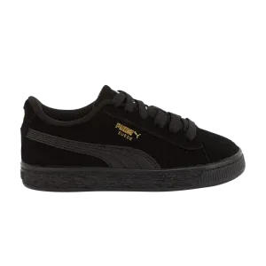 Кроссовки Puma Suede Classic Little Kid 'Triple Black', черный