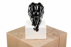 Скульптура KUNSTLOFT, 20x23x13 см, черный