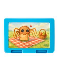 Mr. & Mrs. Panda Дизайн бенто-бокса «Паук Агата» для сэндвичей без    в белом цвете