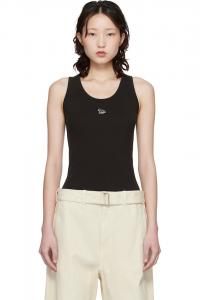 Maison Kitsuné Рубашка-Майка с рисунком коричневого лисенка