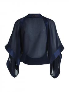 Vera Mont Шифоновый шарф с рукавами три четверти цвета «Ночное небо»