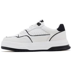 Кеды мужские, обувь для скейтбординга низкая белый/черный Josiny