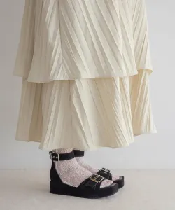 Плоские сандалии с двойной застежкой Jeanasis, цвет Black(09)