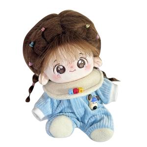 Утонченная кукла для переодевания Cotton, совместимость с куклами от 3 лет, плюшевая кукла высотой 20см Dolls and bears dance