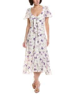 Платье макси Cinq à Sept Isha, белый