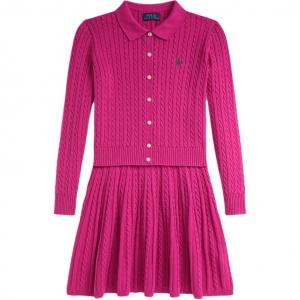 Детский комплект с юбкой Polo Ralph Lauren, розовый