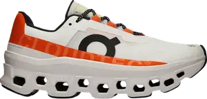 Кроссовки Wmns Cloudmonster 'Undyed White Flame', белый