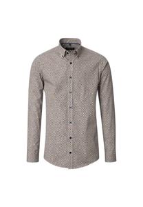 Мужская повседневная рубашка с принтом повседневного кроя CASAMODA, зеленый