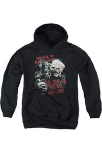 Толстовка с капюшоном "Властелин Колец: Время орков" молодежная Gildan, черный