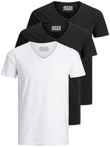 Jack & Jones Комплект из 3 футболок черного, черного и белого цветов