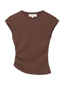 Футболка Pull&Bear Pull&Bear , Dark brown