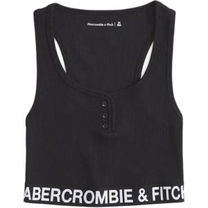 Abercrombie＆Fitch Женский черный топ Tank Top