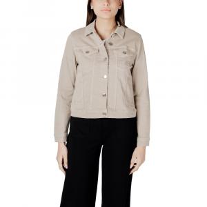 Бежевые хлопковые куртки и пальто Street One, бежевый