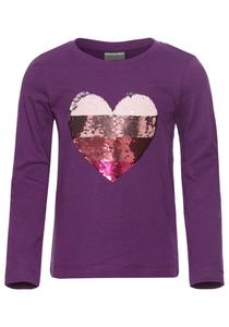 Лонгслив ARIZONA Shirt, темно-фиолетовый