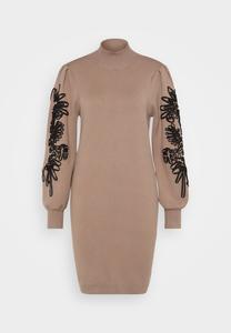 Платье-джемпер JOANA L/S REP  Object, бежевый