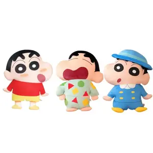 Плюшевая игрушка Spiritual Creations, Crayon Shin-Chan Full Set of 3 Styles