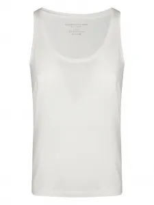 Топ с круглым вырезом Majestic Filatures, белый