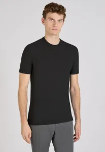 Базовая футболка zanone Slowear, Dark Black