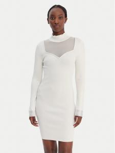 Вязаное платье regular fit W6RK61 Z4842 Guess Jeans, белый