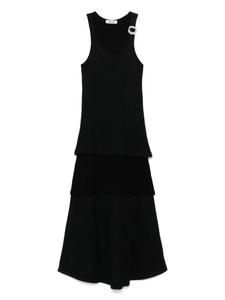 Платье миди Serenity Wales Bonner, черный