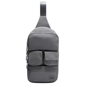 Lululemon Нейлоновая поясная сумка мужская серая, Gray