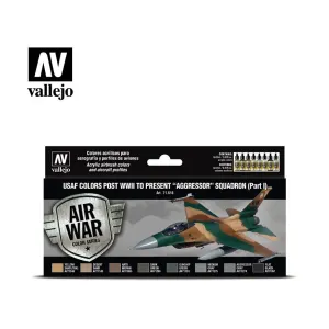В цветах ВВС США после Второй мировой войны представят первую часть эскадрильи «Агрессор», Paint Sets (Vallejo)
