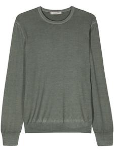 Джемпер тонкой вязки Fileria, зеленый