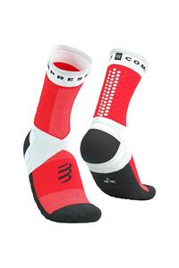 Носки Ultra Trail V2.0 Compressport, красный