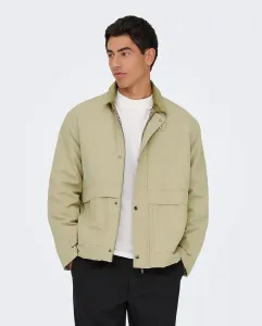Мужская куртка обычного кроя Only & Sons, бежевый