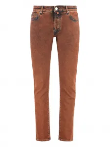 Джинсы с пятью карманами Moorer, оранжевый