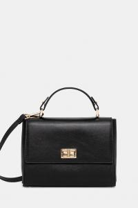 Кожаная сумка ELEANA Geox, черный