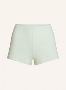 Шорты для отдыха из хлопка в рубчик Skims, зеленый