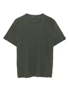 Топ с необработанными краями James Perse, серый