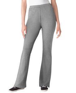 Женские леггинсы Within из эластичного хлопкового трикотажа, расклешенные книзу Woman Within, Medium heather grey