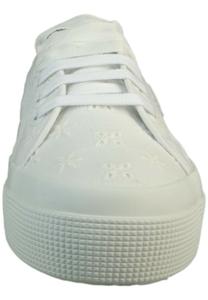 Низкие кеды Flower Sangallo Superga, тотал белый